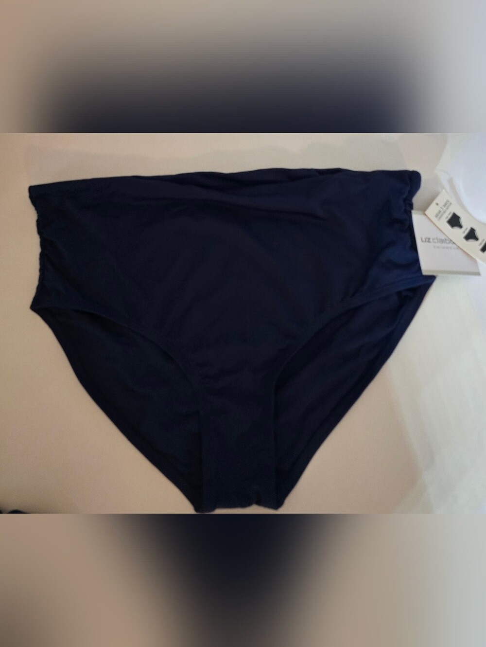 Liz Claiborne Black Swimwear Bottoms - Convertible